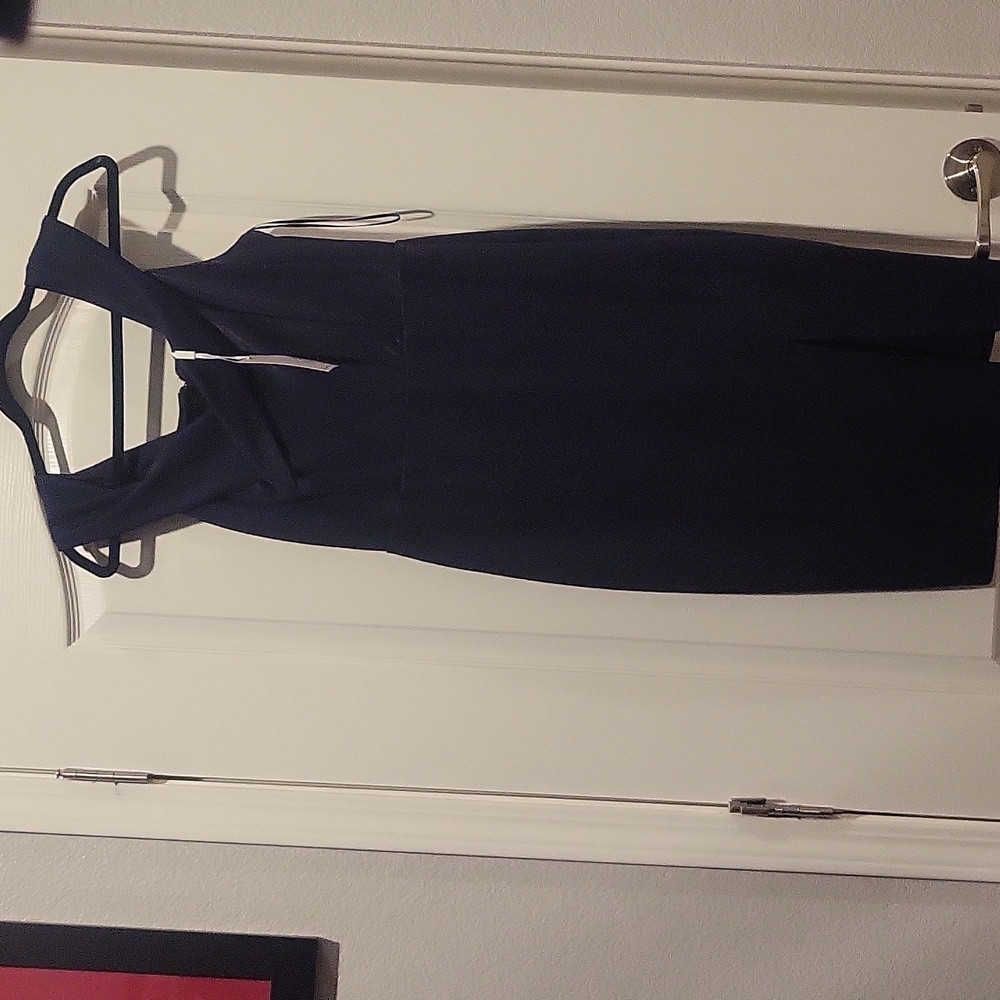 Navy blue dress